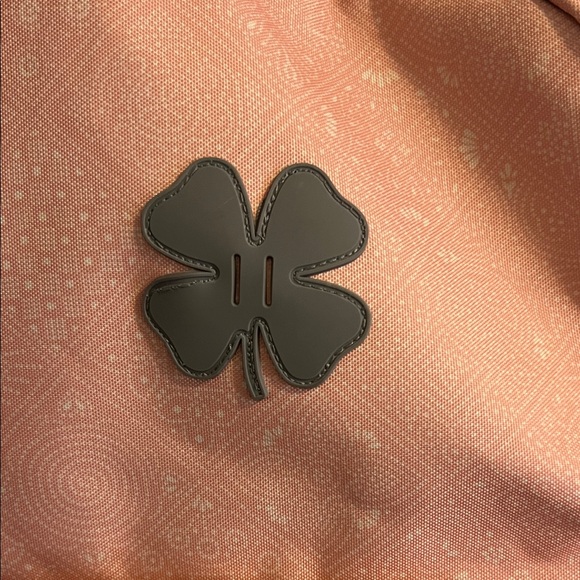 Lucky Brand Coral Backpack with Clover Patch - Picture 4 of 7